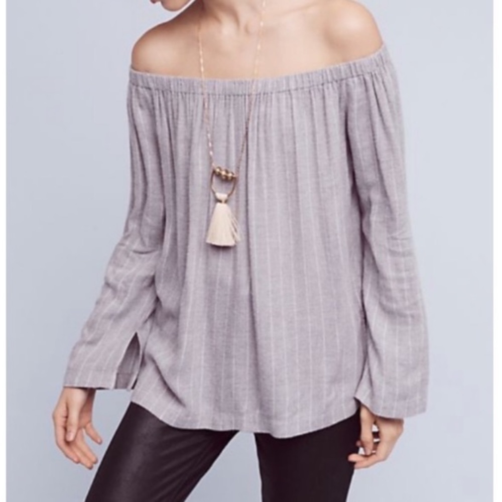 Cloth & Stone Anthropologie off shoulder top M